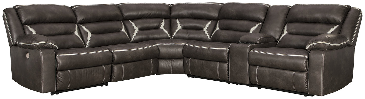 Kincord 4-Piece Power Reclining Sectional