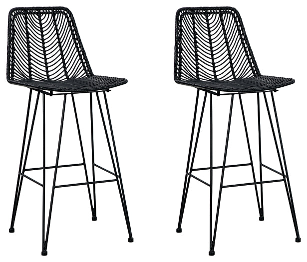 Angentree Upholstered Barstool (2/CN)