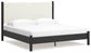 Cadmori  Upholstered Panel Bed