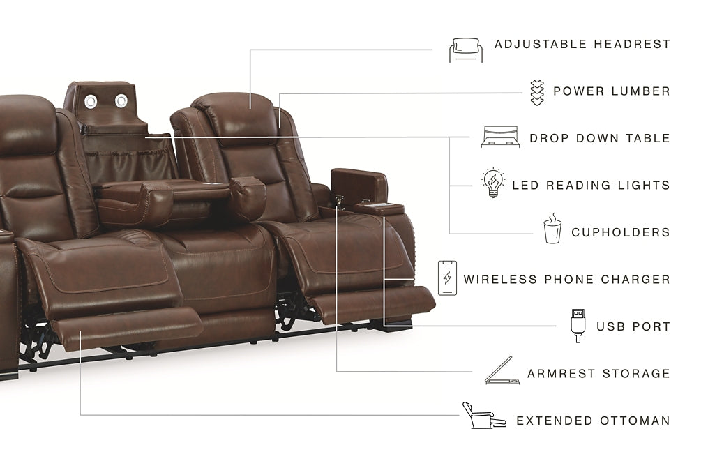 The Man-Den Sofa and Loveseat