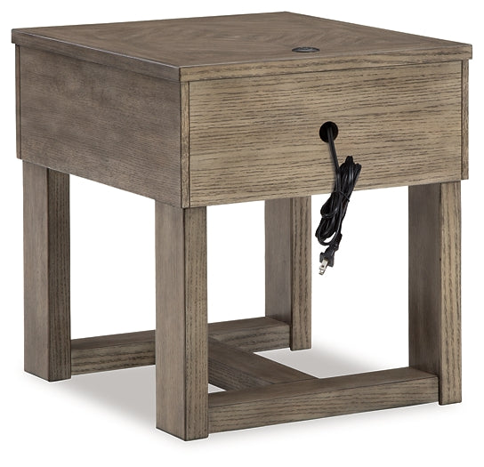 Loyaska Rectangular End Table